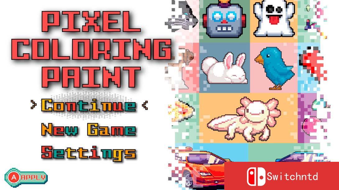 【美版】像素着色涂料 .Pixel Coloring Paint 英语_4