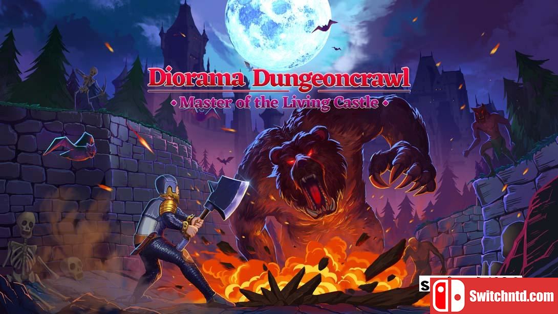 【美版】Diorama Dungeoncrawl - Master of the Living Castle 英语_0