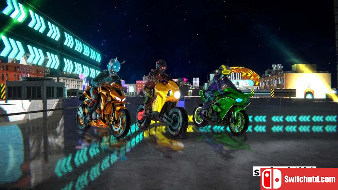 【美版】摩托赛车2044游戏模拟器 Moto Racer 2044 Game Simulator 英语_3