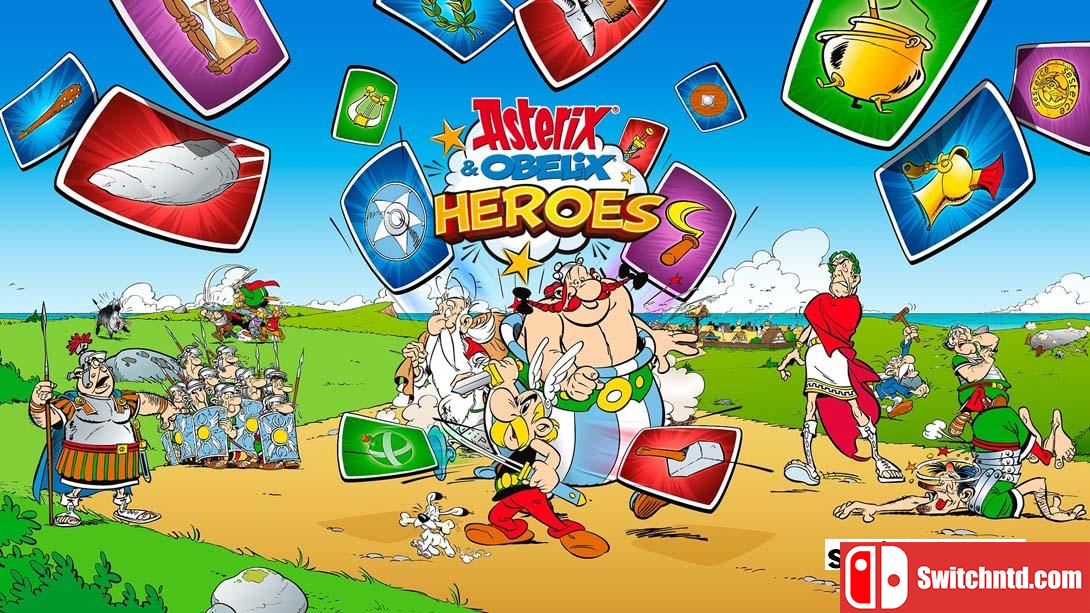 【美版】幻想新国度 英雄 .Asterix & Obelix Heroes 中文_0