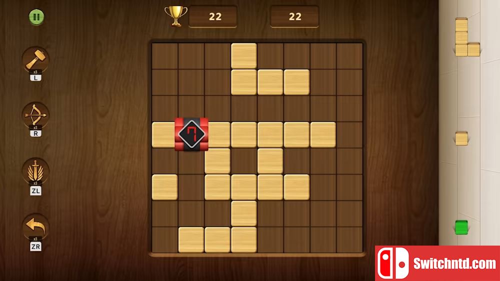 木块：经典休闲益智游戏 Wood Cube Block: Classic Casual Puzzle 中文_3