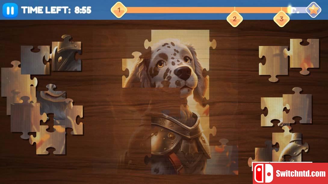 【美版】神奇的宠物拼图 .Jigsaw Fantastic Pets 英语_2