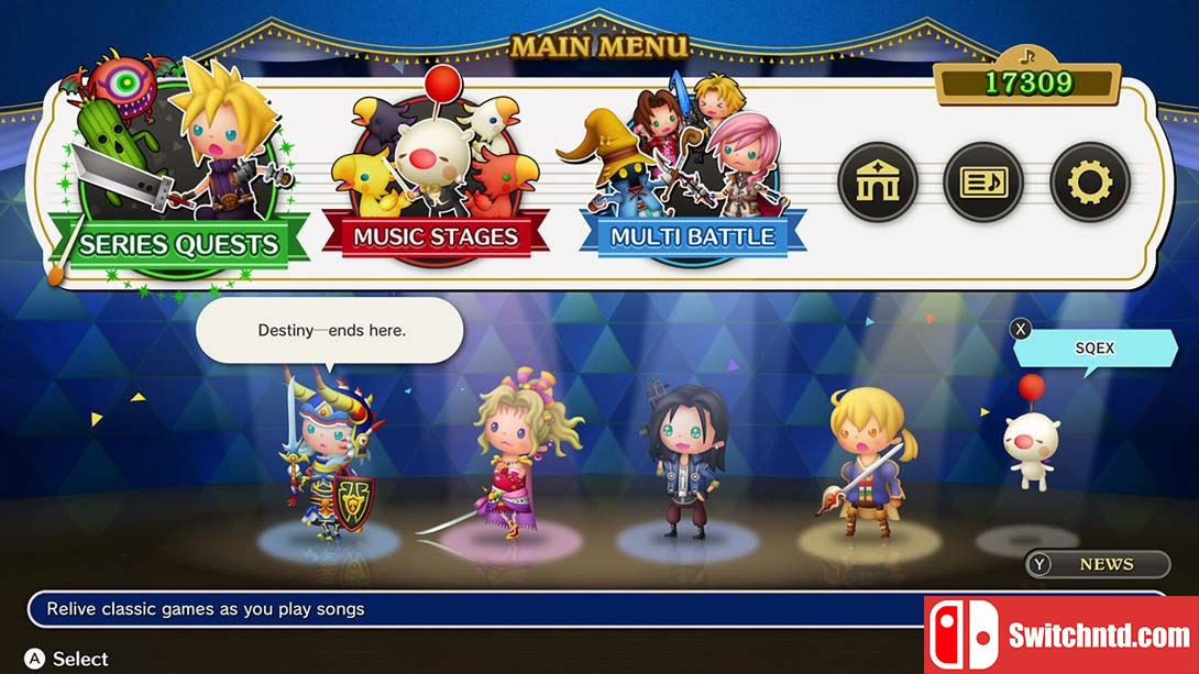 【美版】节奏剧场：最终幻想 .THEATRHYTHM FINAL BAR LINE 中文_2