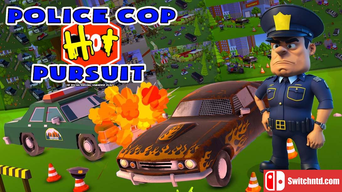 【美版】Police Cop Hot Pursuit - Car Racing Driving Simulator Real 英语_0