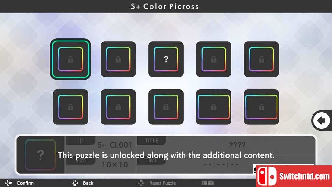 【美版】绘图方块S+ .Picross S＋ 中文_2