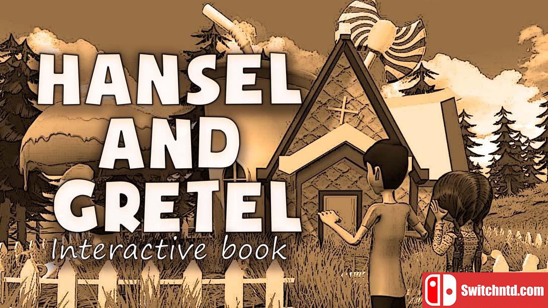 【美版】汉赛尔与格莱特 Hansel and Gretel: Interactive Book 英语_0