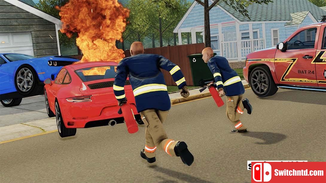 【美版】救援队911模拟器 Rescue Team 911 Simulator - Ambulance,Police, Firefighter 英语_3