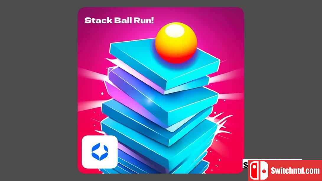 【美版】堆叠球跳跃 Stack Ball Run! 英语_0