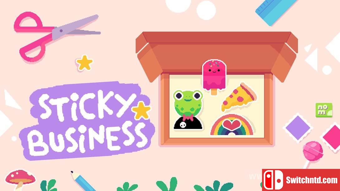 【美版】小小贴纸铺 .Sticky Business 中文_0