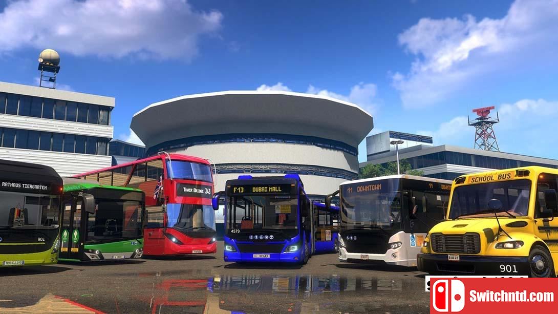 【美版】巴士驾驶模拟器24 城市道路 .Bus Driving Simulator 24 - City Roads 英语_3