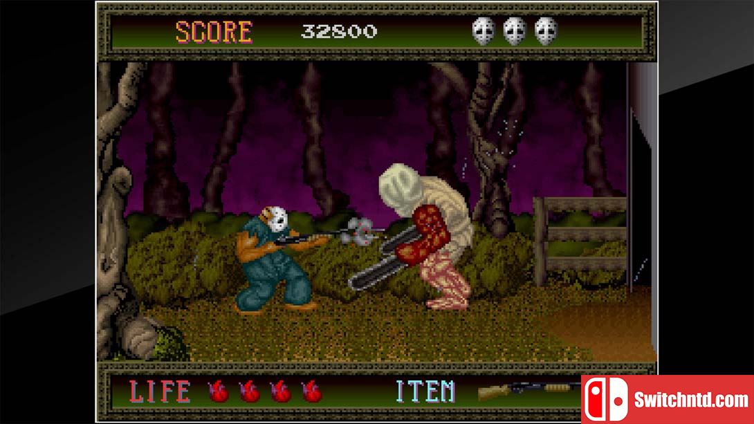 【美版】Arcade Archives SPLATTER HOUSE 英语_4