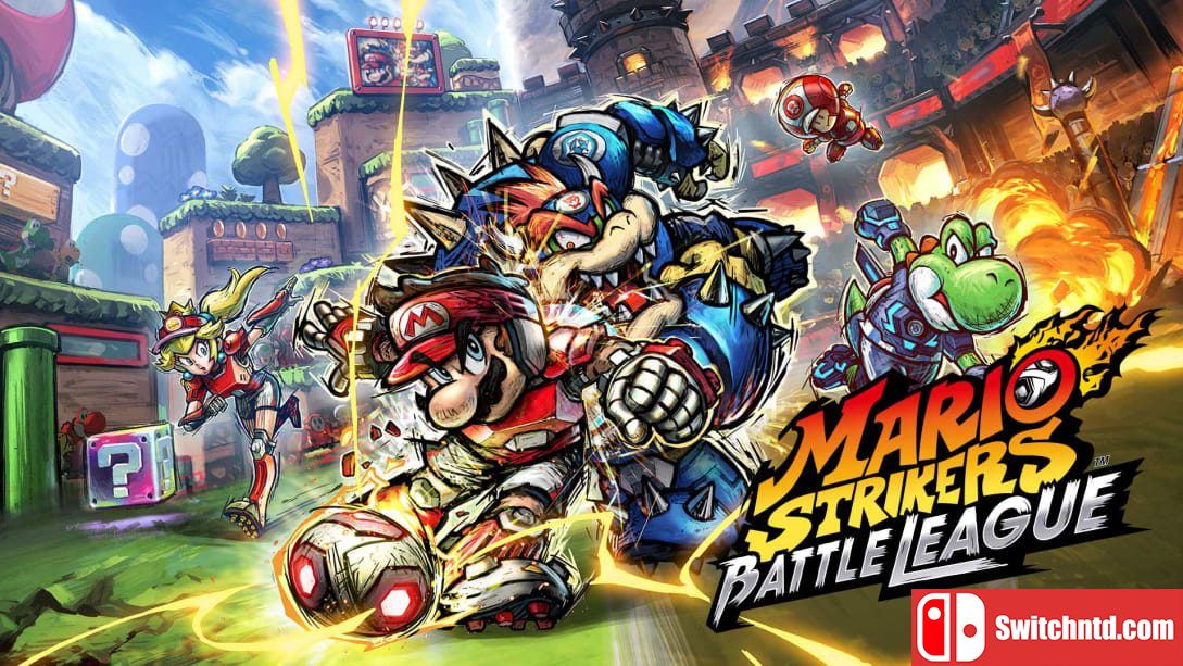 马里奥前锋对战联赛足球 Mario Strikers Battle League Football First Kick_0