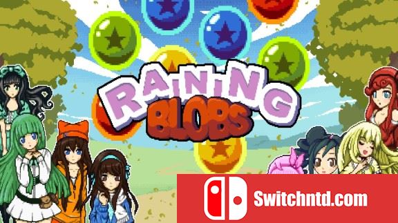 下雨的斑点  Raining Blobs_0