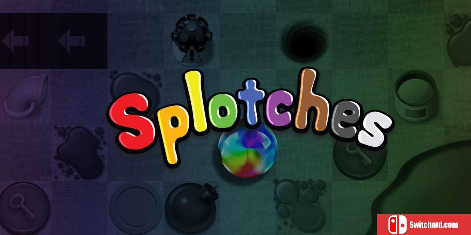 绘色彩虹球  Splotches_0