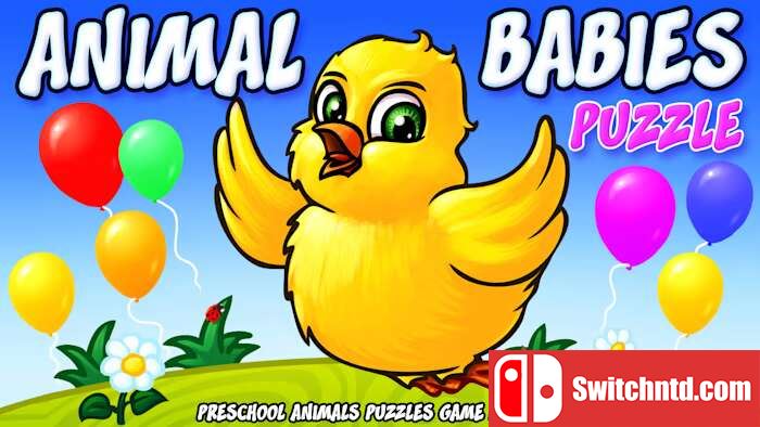 动物婴儿拼图：儿童学龄前动物拼图游戏丨Animal Babies Puzzle – Preschool Animals Puzzles Game for Kids_0