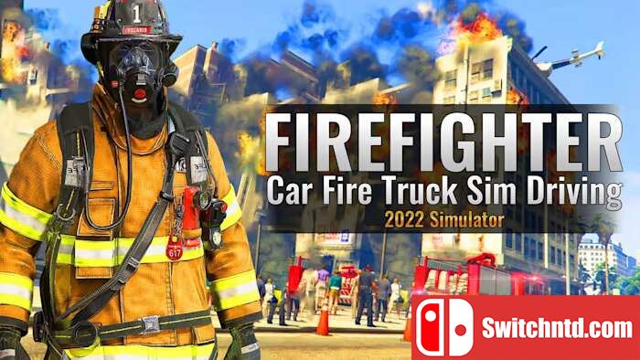 消防员：汽车消防车模拟驾驶2022丨Firefighter Car Fire Truck Sim Driving 2022 Simulator_0