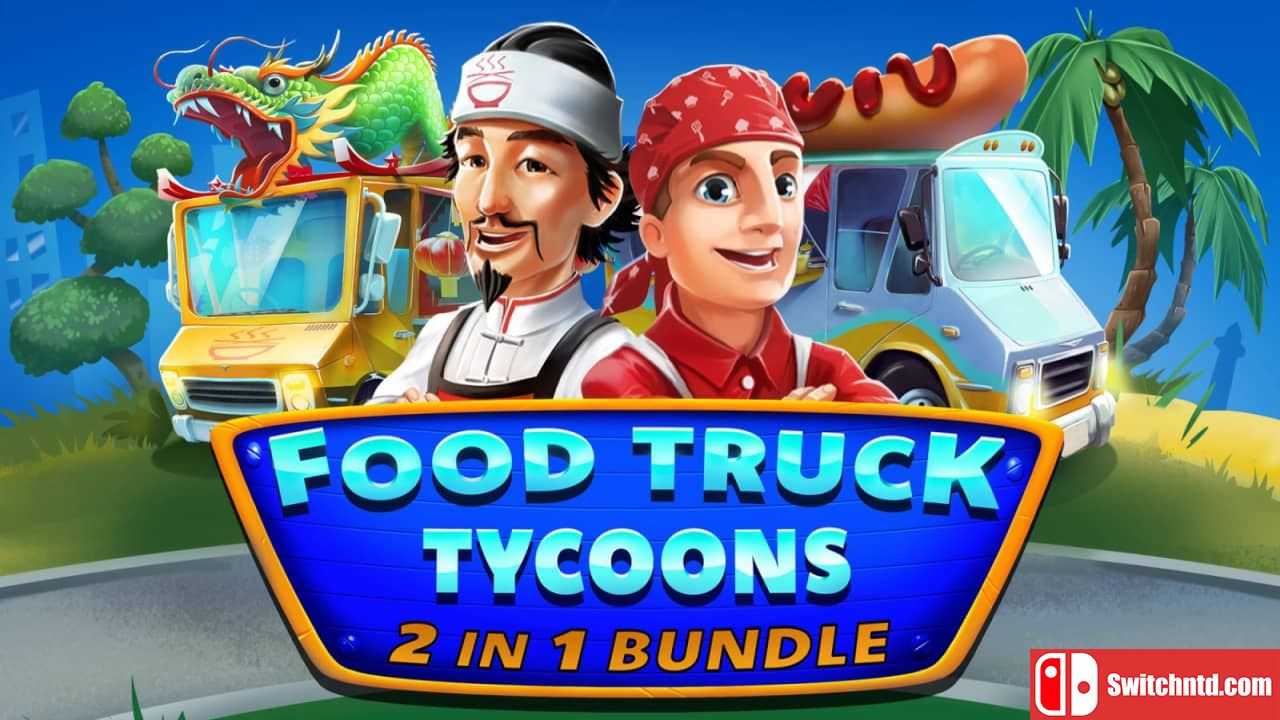 烹饪大亨 二合一丨Food Truck Tycoons – 2 in 1 Bundle_0