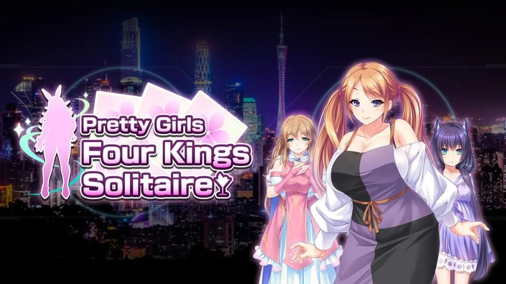 漂亮女孩：四王扑克丨Pretty Girls Four Kings Solitaire_0