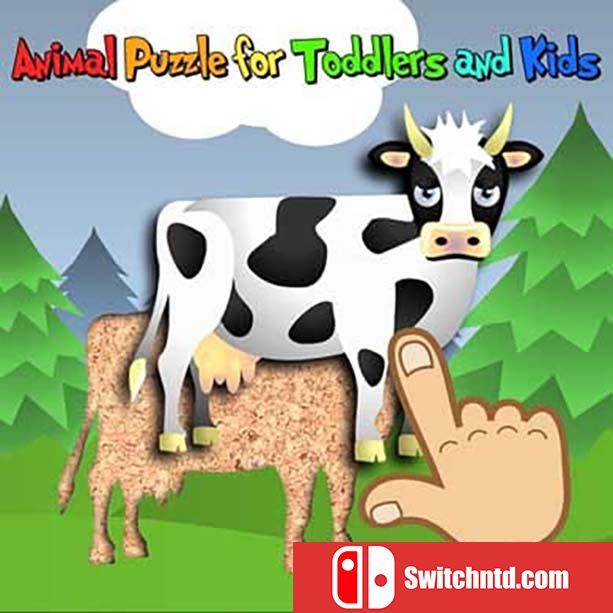 【英版】幼儿和儿童的动物拼图 Animal Puzzle for Toddlers and Kids 英语_0