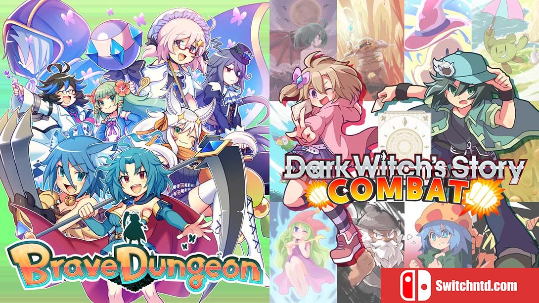 魔神少女：COMBAT+勇气地牢 Brave Dungeon + Dark Witchs Story:COMBAT 英语_0