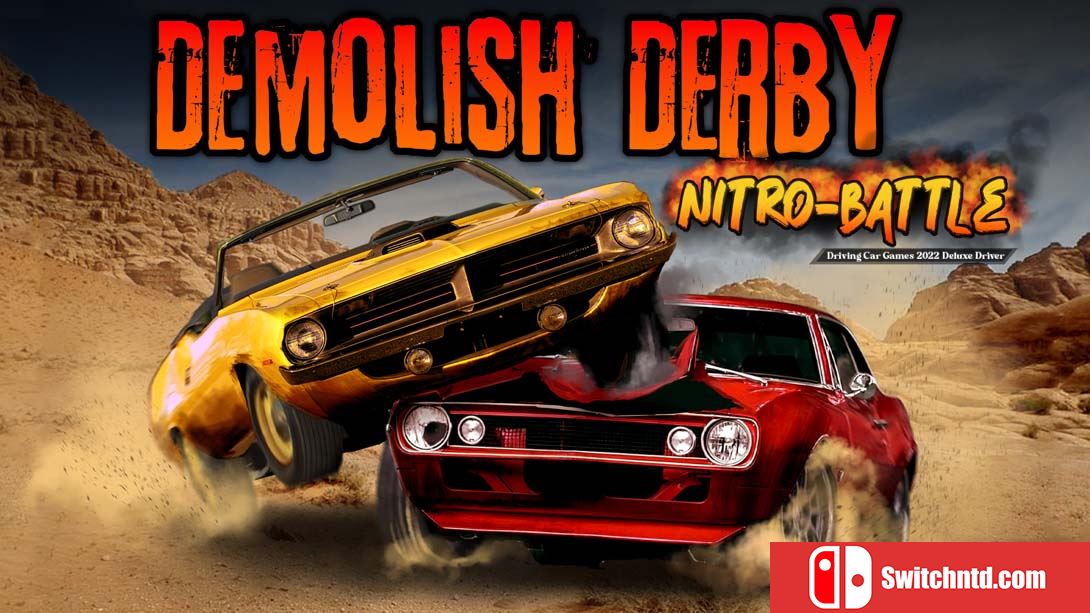 【美版】Demolish Derby Nitro - Battle Driving Car Games 2022 Deluxe Driver 中文_0