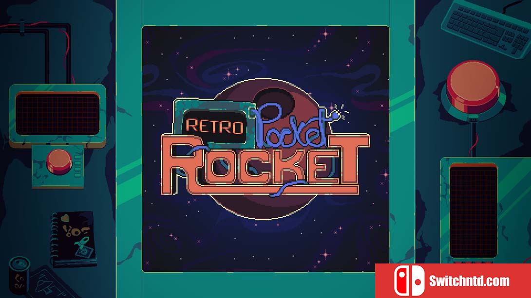 【美版】Retro Pocket Rocket 英语_0