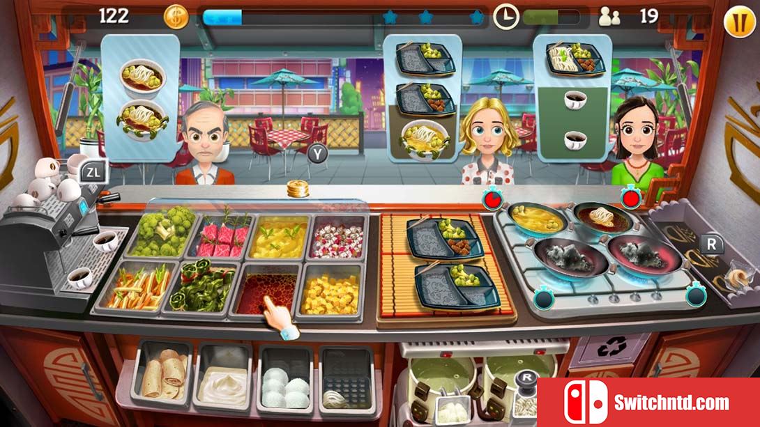 【美版】餐车大亨：亚洲美食 Food Truck Tycoon - Asian Cuisine 英语_1