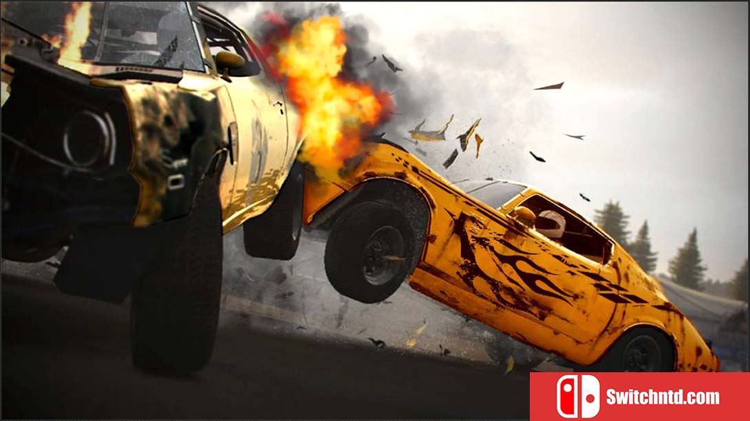 【美版】Demolish Derby Nitro - Battle Driving Car Games 2022 Deluxe Driver 中文_1