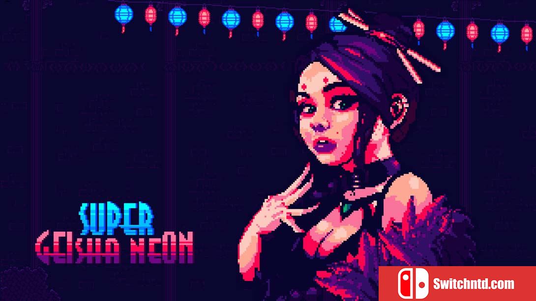 【美版】超级艺妓霓虹灯 Super Geisha Neon 英语_0