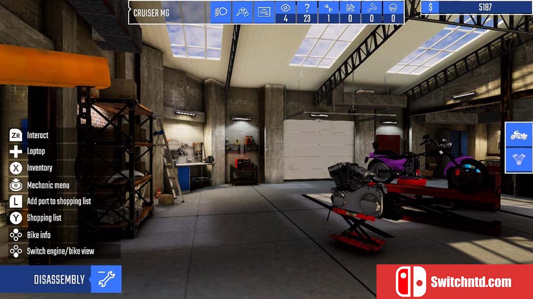 摩托工坊：机修模拟器 Biker Garage: Mechanic Simulator 中文_5