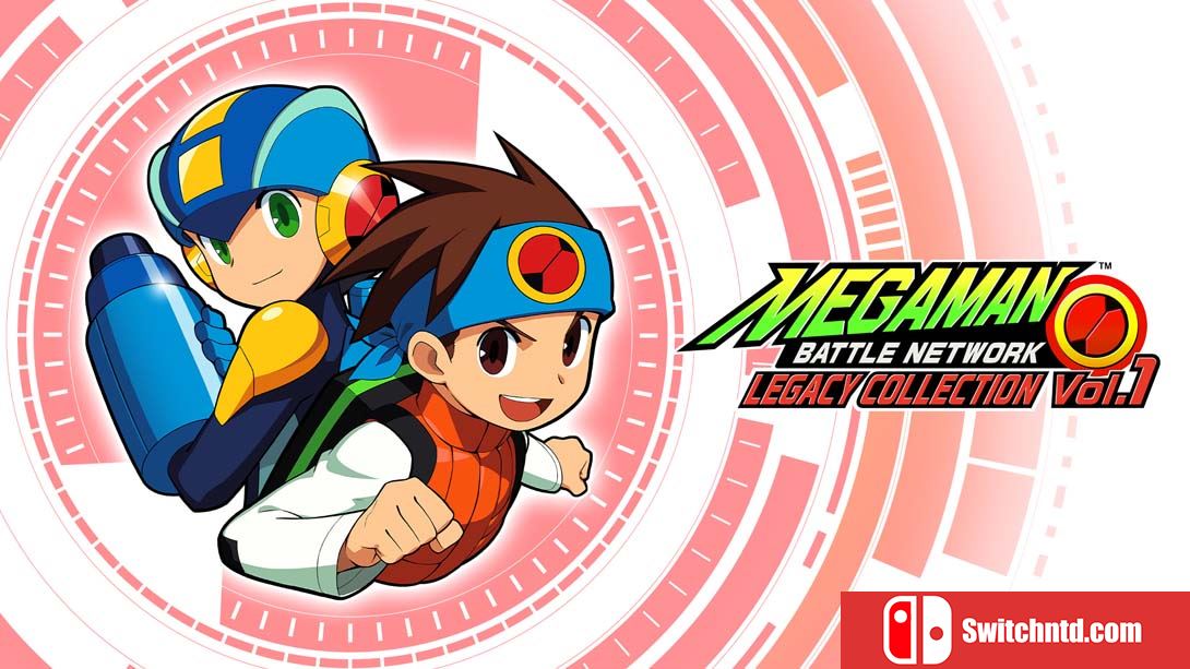 【美版】洛克人EXE合集 第一卷 .MEGAMAN BATTLE NETWORK LEGACY COLLECTION Vol.1 中文_0