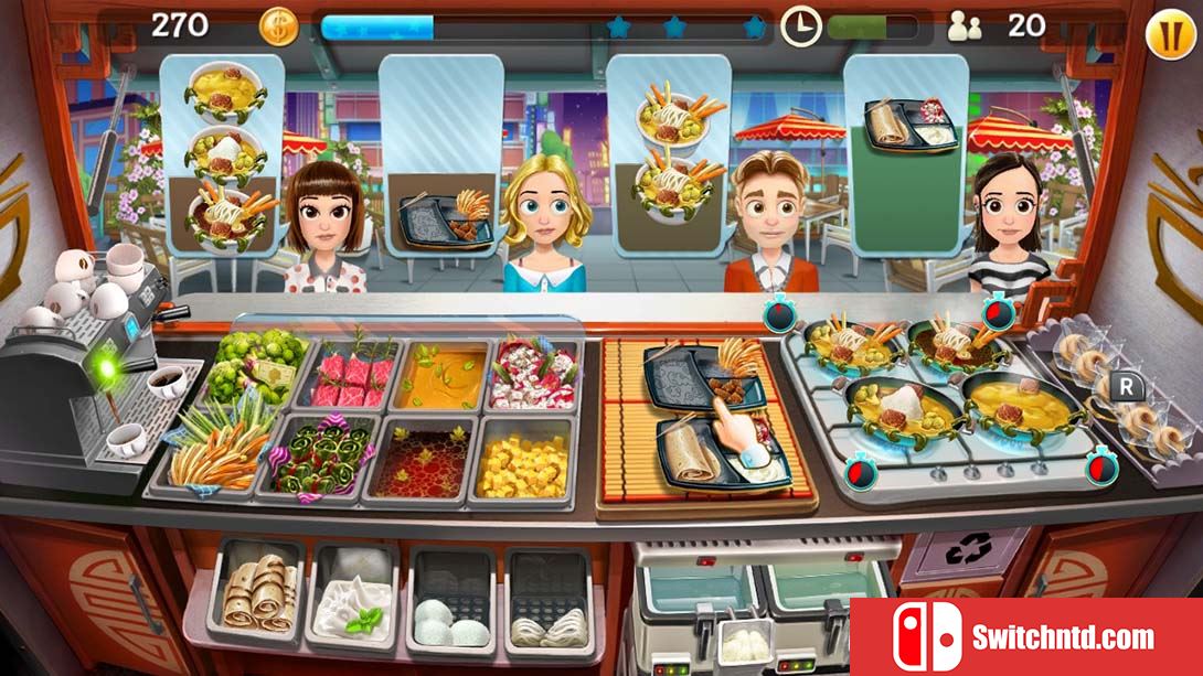 【美版】餐车大亨：亚洲美食 Food Truck Tycoon - Asian Cuisine 英语_3