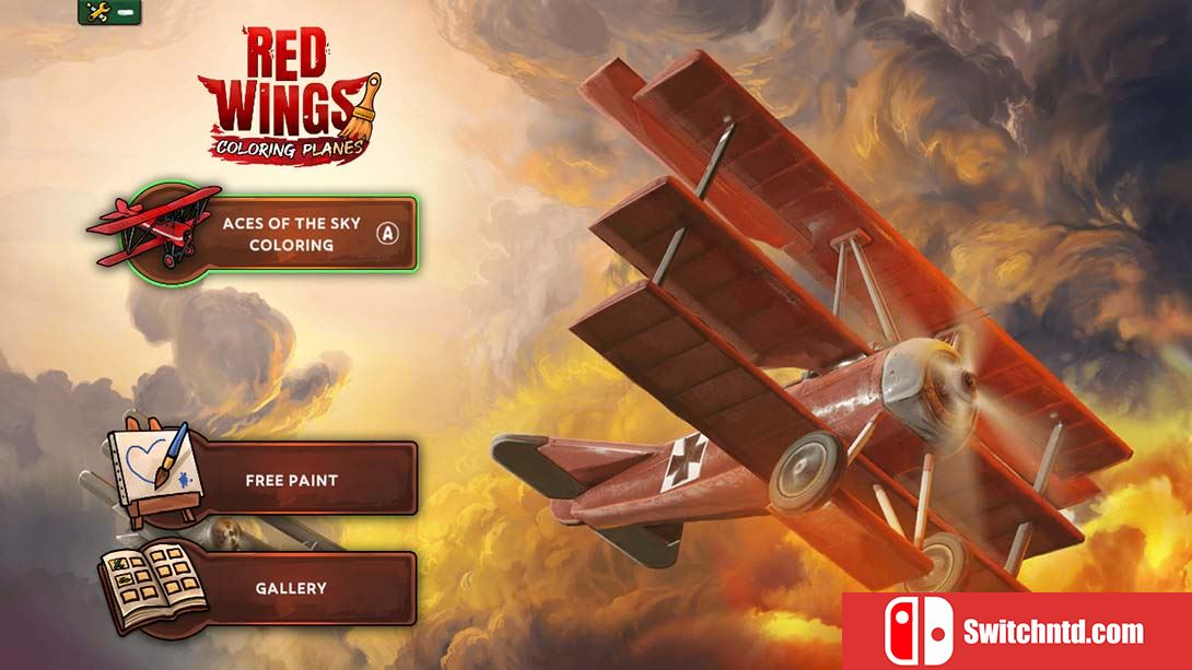 【美版】红翼：着色飞机 Red Wings Color Plane 英语_2