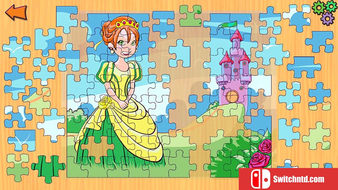 【美版】Princess and Fairytales Jigsaw Puzzles - Princesses Fairy Tales Intelligence Tra 中文_3