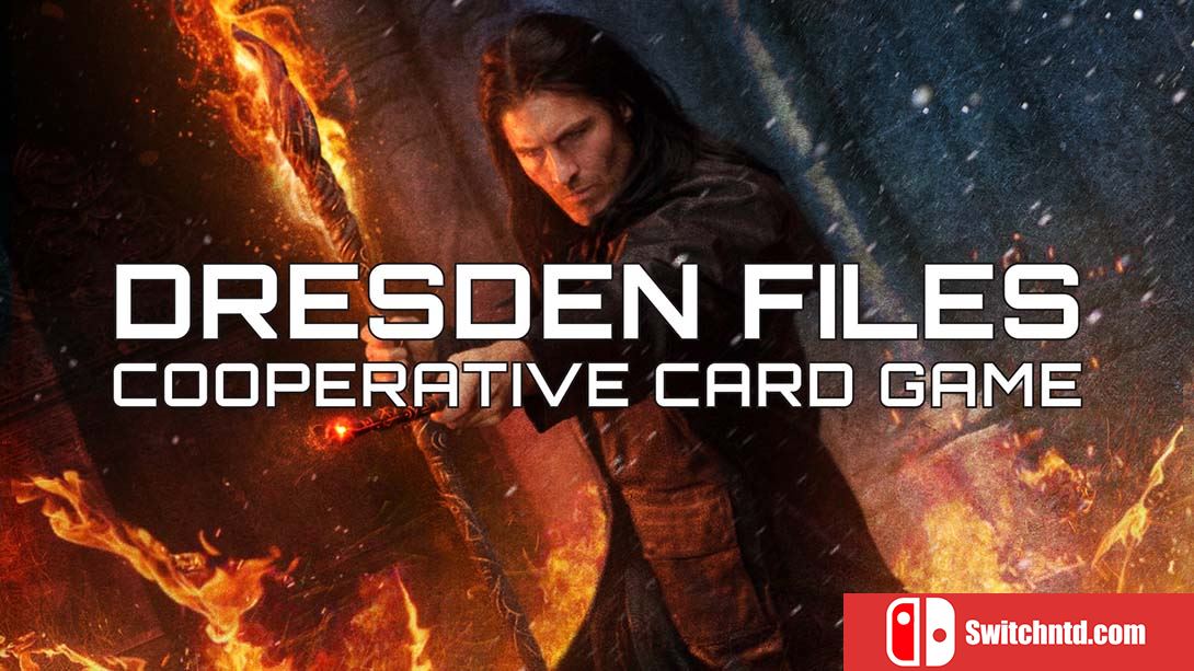 【美版】德勒斯登档案 协作纸牌游戏 Dresden Files Cooperative Card Game 英语_0