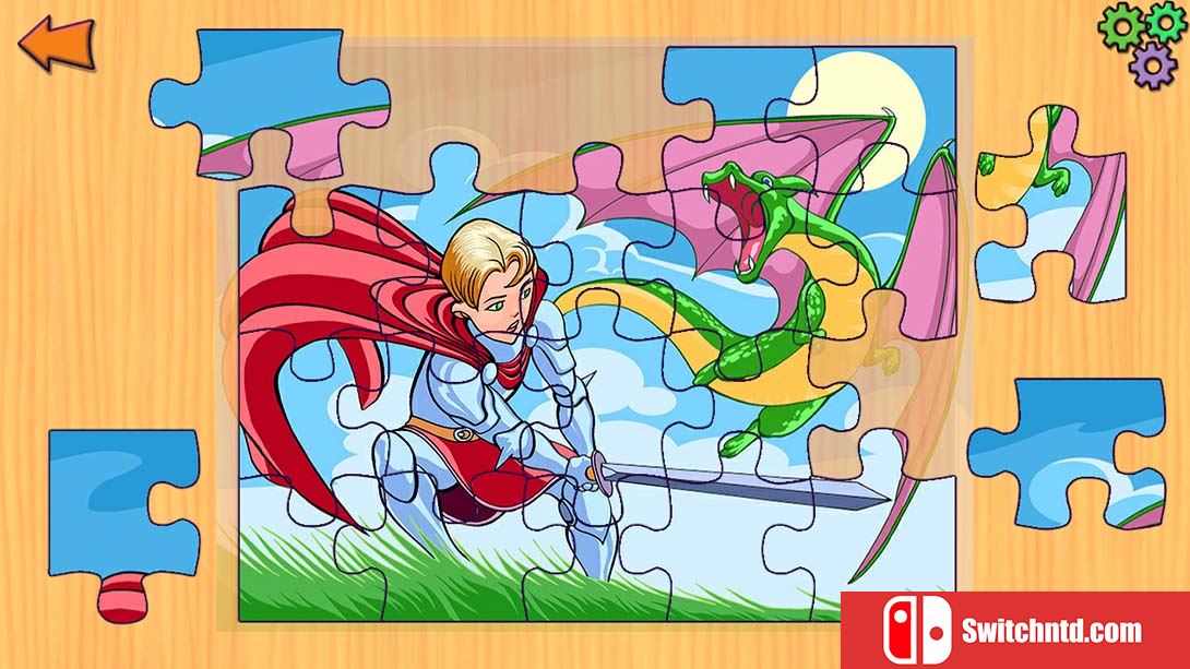 【美版】Princess and Fairytales Jigsaw Puzzles - Princesses Fairy Tales Intelligence Tra 中文_6