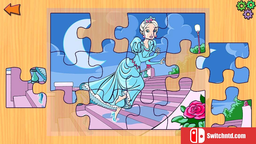 【美版】Princess and Fairytales Jigsaw Puzzles - Princesses Fairy Tales Intelligence Tra 中文_1