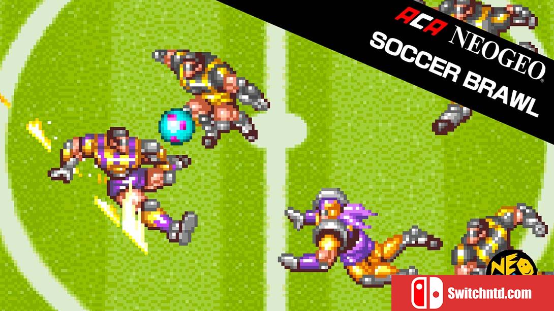 【美版】ACA NEOGEO 机器人足球 ACA NEOGEO SOCCER BRAWL 英语_0