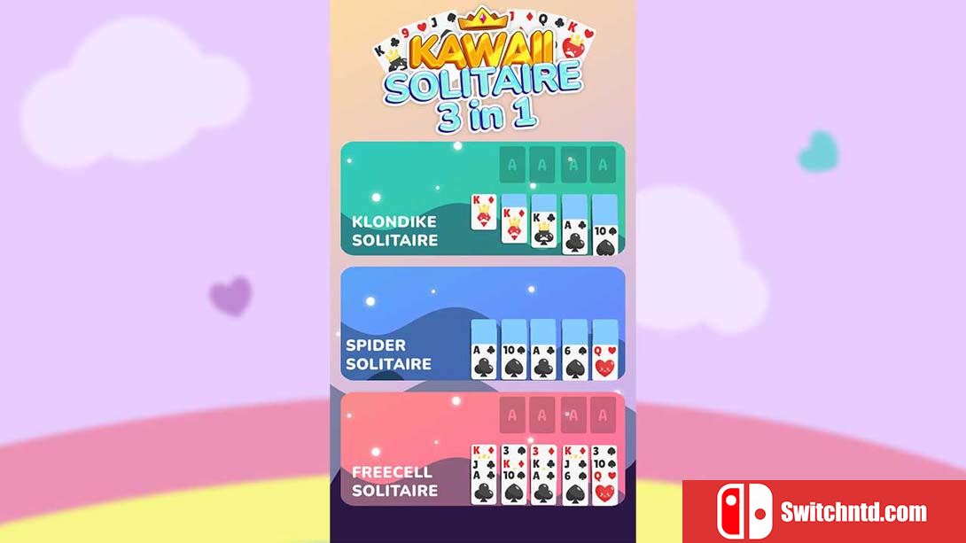 【美版】Kawaii Soliatire 3 in 1 英语_5