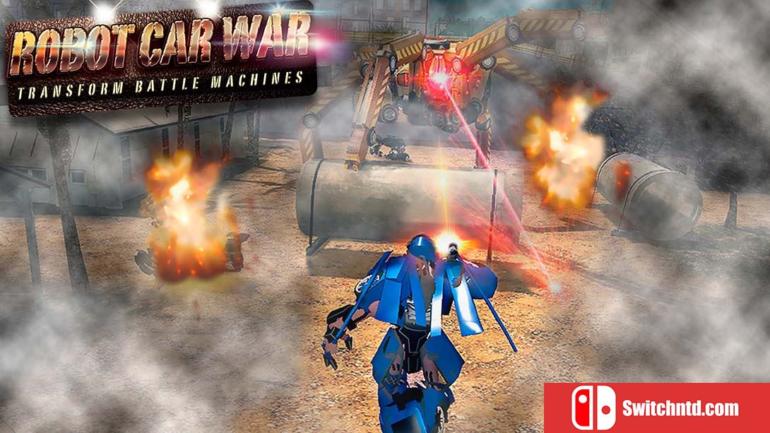 机器人汽车大战：改造战斗机器 Car Robot War: Transform Battle Machines 英语_0