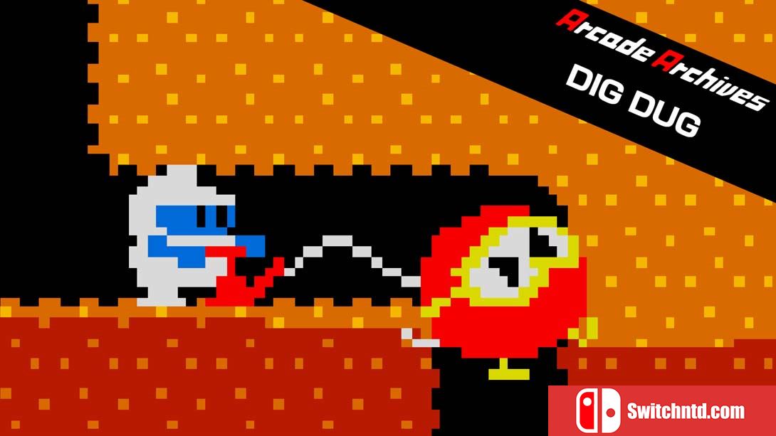 【美版】Arcade Archives DIG DUG 英语_0