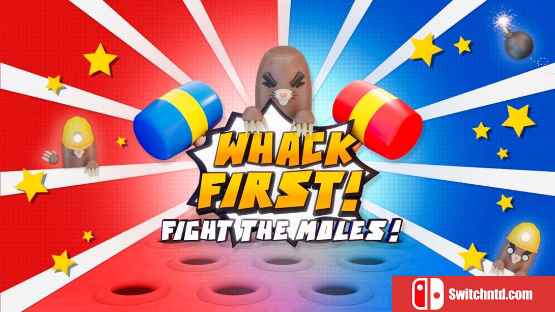 【美版】Whack first! - Fight the moles 英语_0