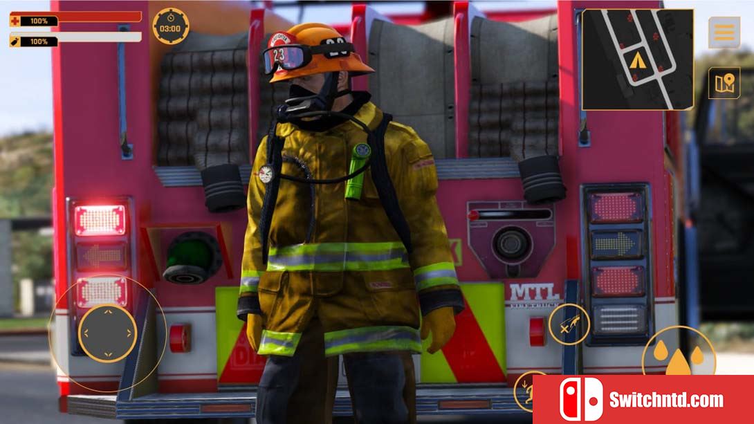 【美版】真实消防车模拟驾驶灭火 Firefighter:Car Fire Truck Sim Driving 2022 Simulator 英语_4