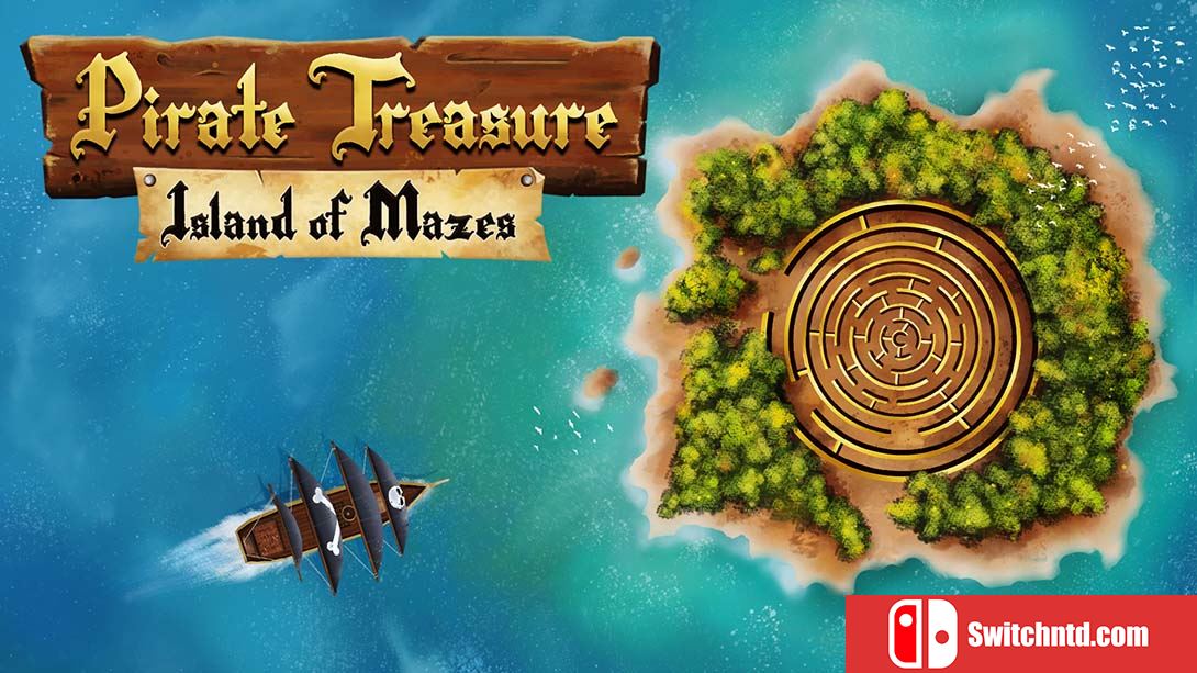 海盗宝藏：迷宫岛 Pirate Treasure: Island of Mazes 英语_0