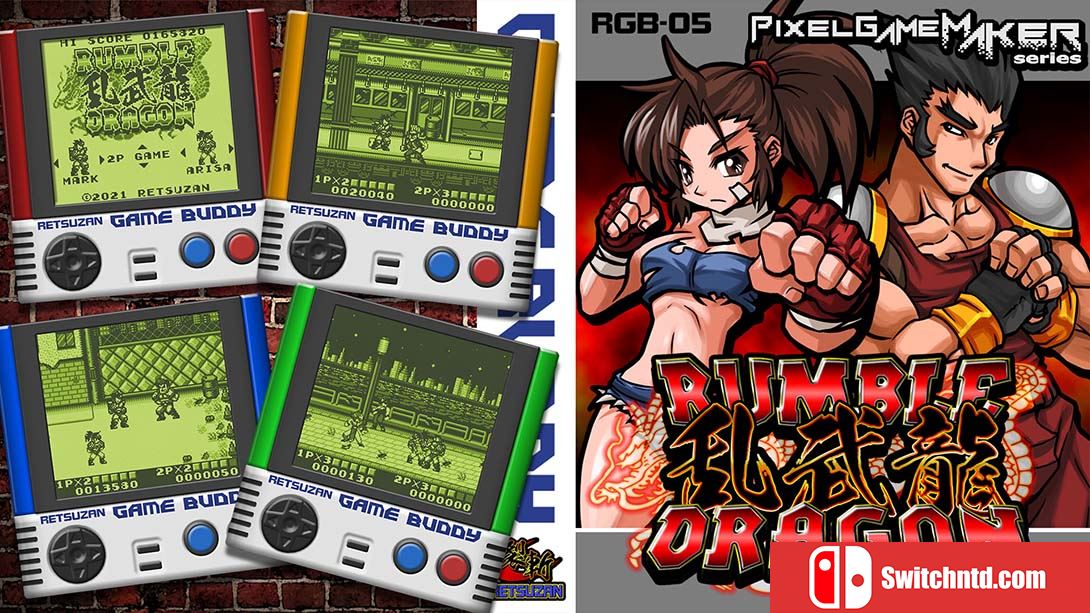 像素游戏机系列 RUMBLE DRAGON Pixel Game Maker Series RUMBLE DRAGON 英语_0