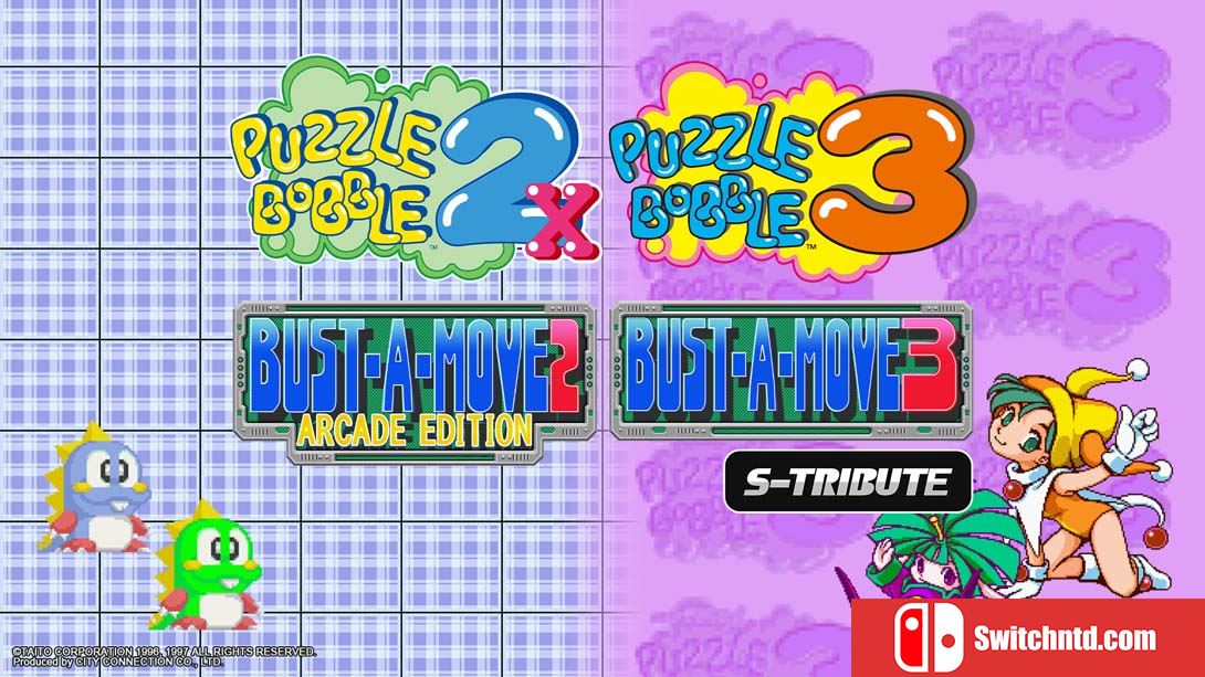 【美版】泡泡龙2X & 泡泡龙3 Puzzle Bobble2X/BUST-A-MOVE2 Arcade Edition & Puzzle Bobble 中文_0