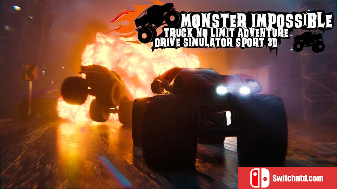 【美版】不可能的怪物卡车 Monster Impossible Truck 英语_0