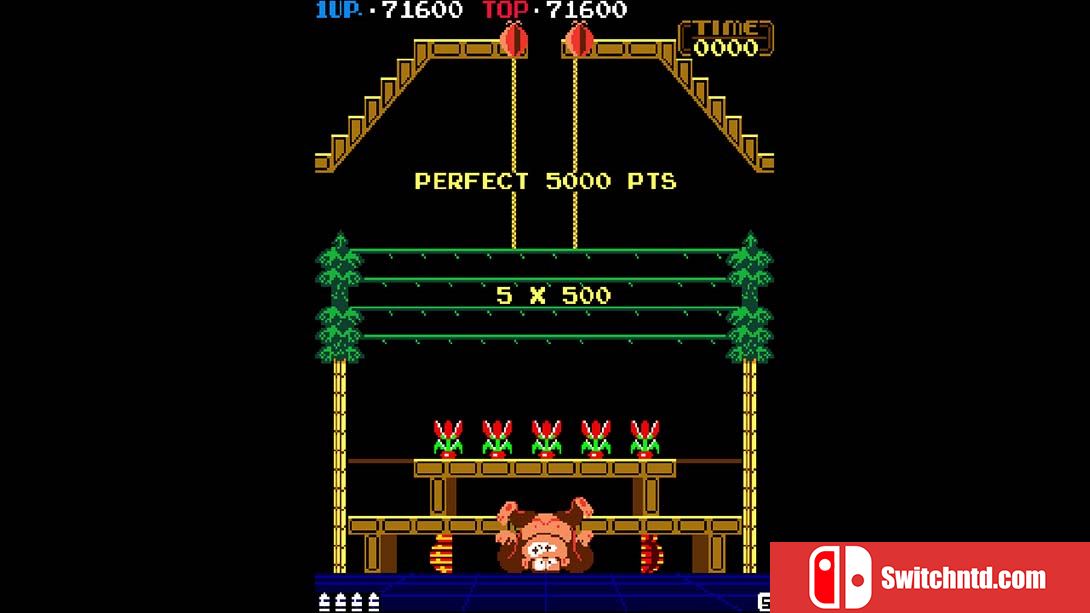 街机档案：森喜刚3 Arcade Archives DONKEY KONG 3 英语_2