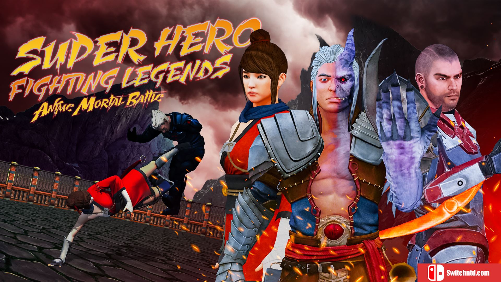 【美版】超级英雄格斗传奇 Super Hero Fighting Legends 英语_0