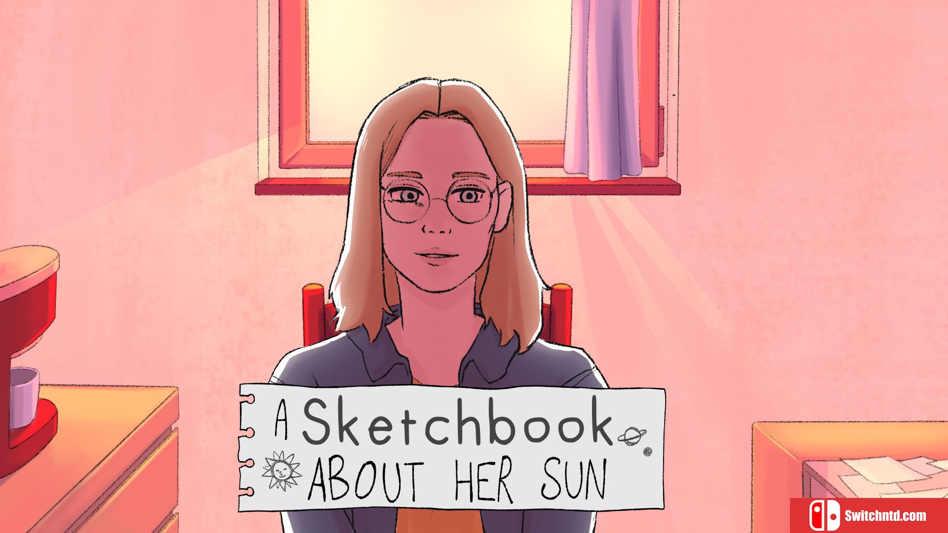 【美版】关于她的太阳素描本 A Sketchbook About Her Sun 英语_0